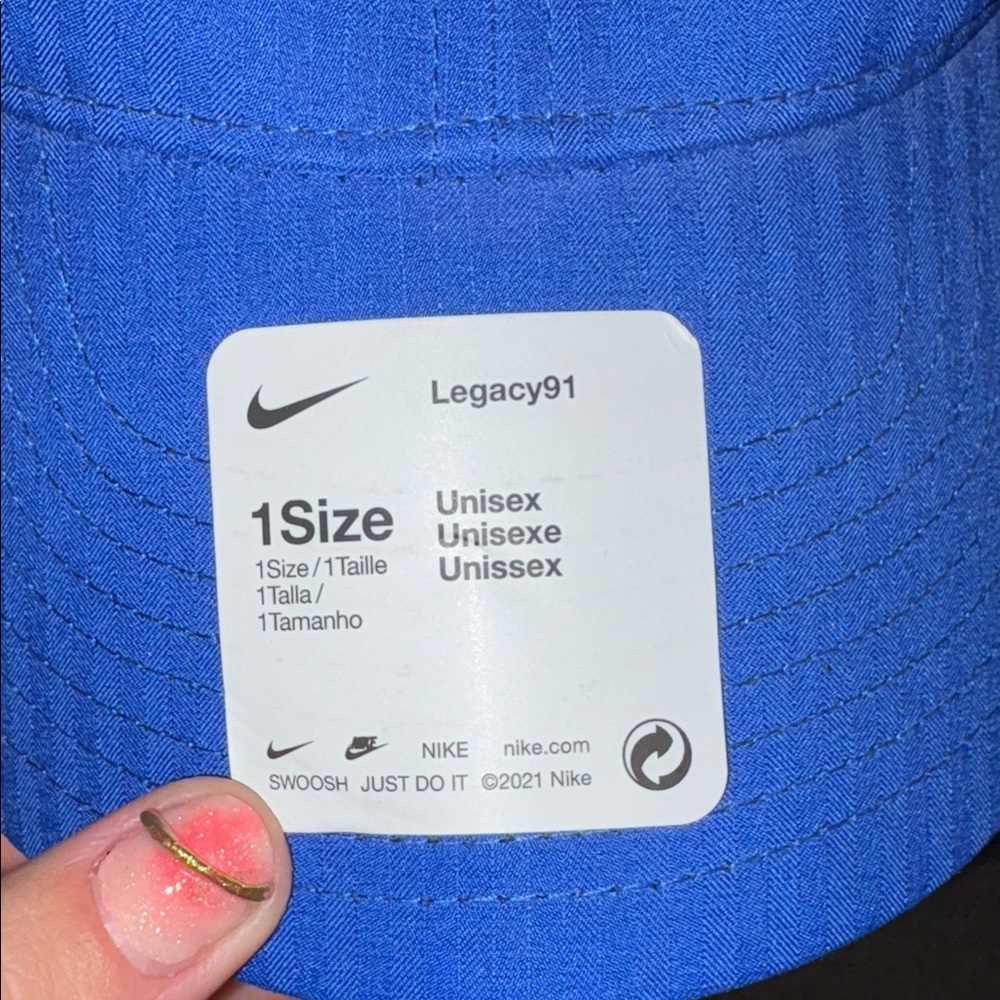 Nike Unisex Blue Mickey Mouse Athletic Cap - Picture 2 of 3